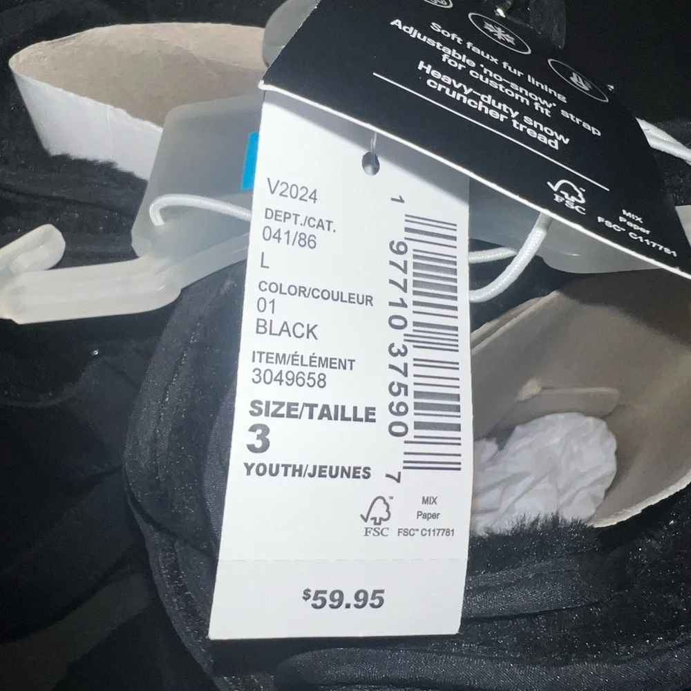 The Children's Place Black Kids Boots